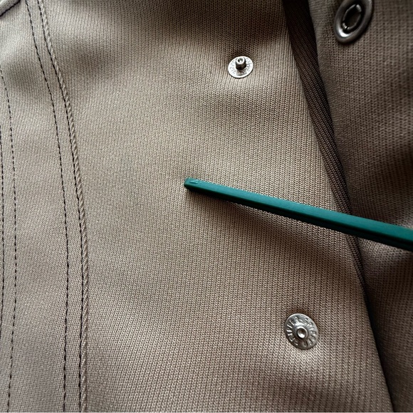 Vintage LEVI’S Panatela Tops ‘70’s Men’s Pearl Snap Leisure Suit Coat EUC M - Picture 14 of 16